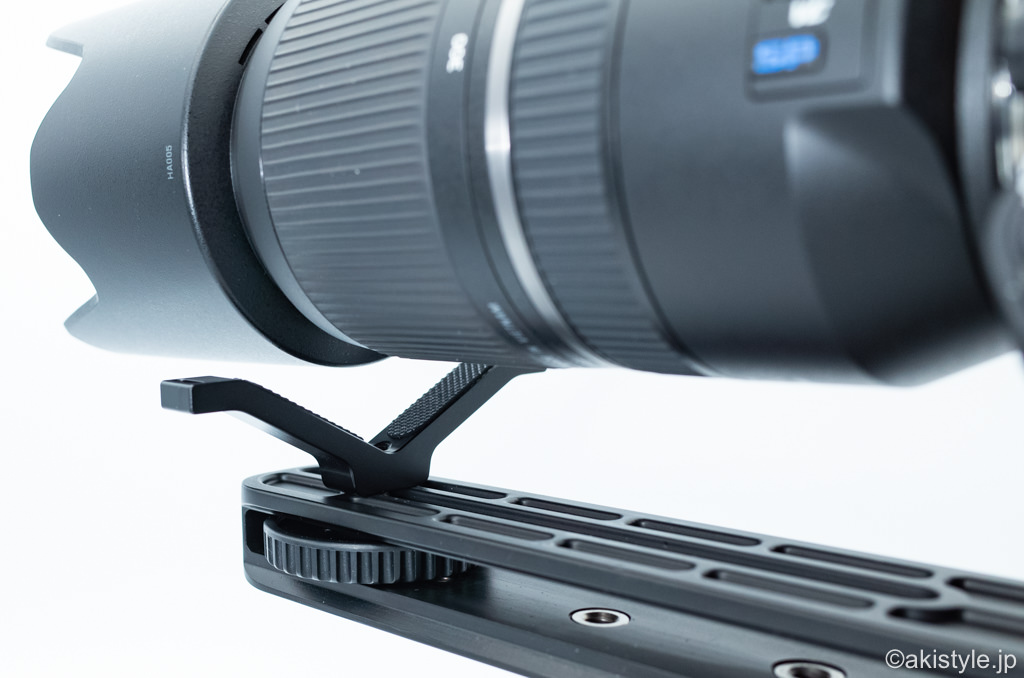 ベルボンSPT-1の開封とアレンジ。レンズサポートで望遠レンズのブレ