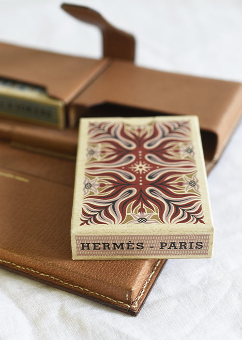 Etui de cartes à jouer Hermès x Cassandre – AIMÉE.AIMER