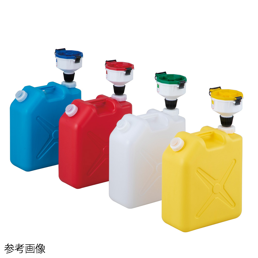 4-772-23 廃液回収容器 タンク＋ロート グリーン SF-G2 【AXEL】 アズワン