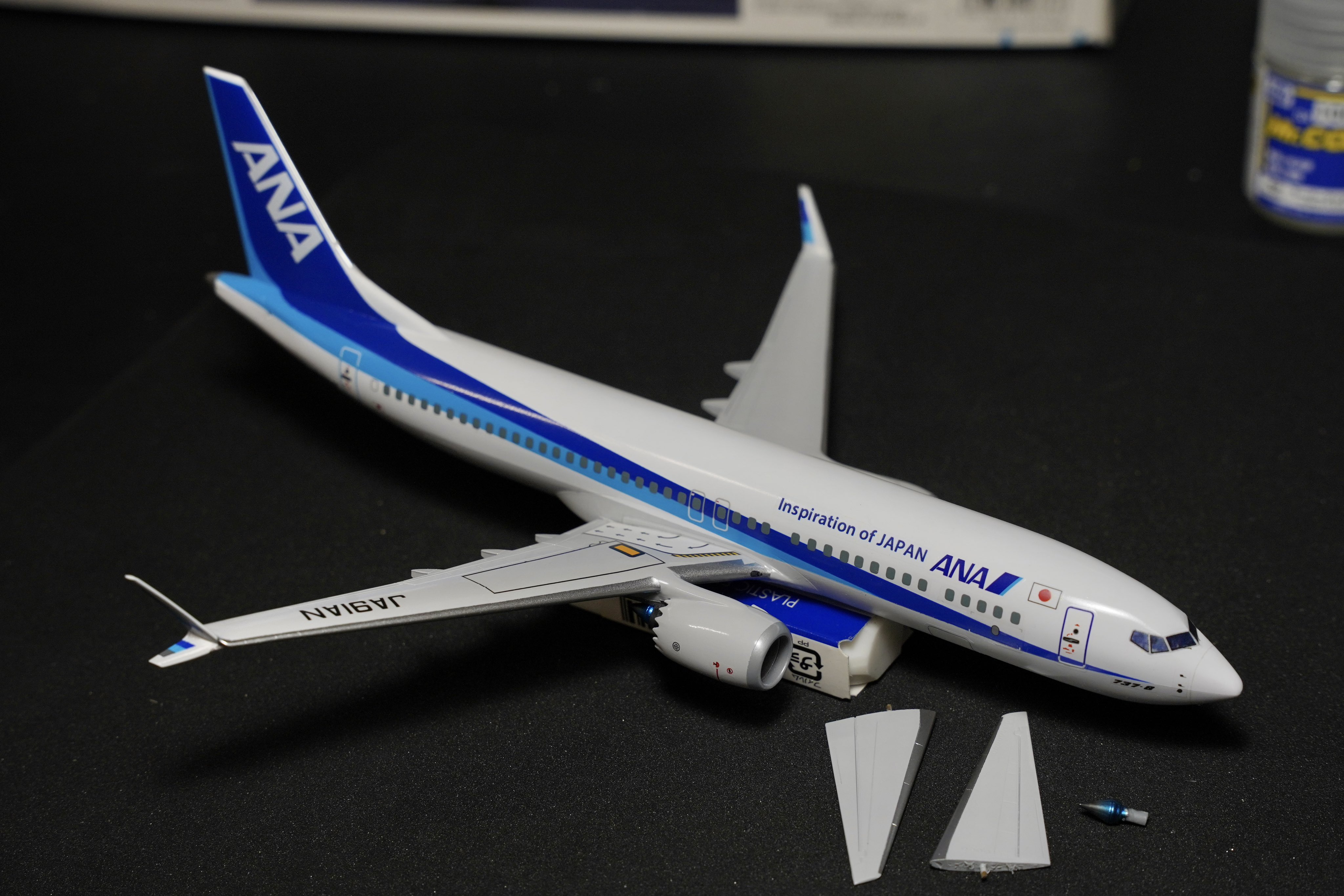 1/200 737-8 MAX ANA Hasegawa – Airlinercafe