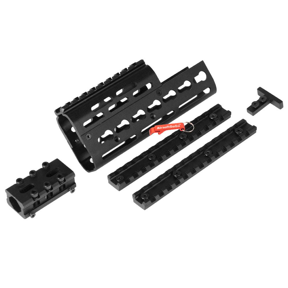 CYMA電動ガン AKシリーズ用アルミ 6インチ KeyModキーモッド レール