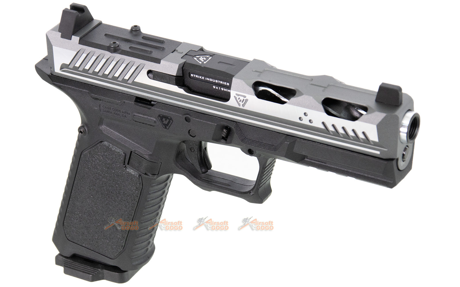 EMG STRIKE INDUSTRIES ARK17 G17 ガスブローバック GBB (シルバー