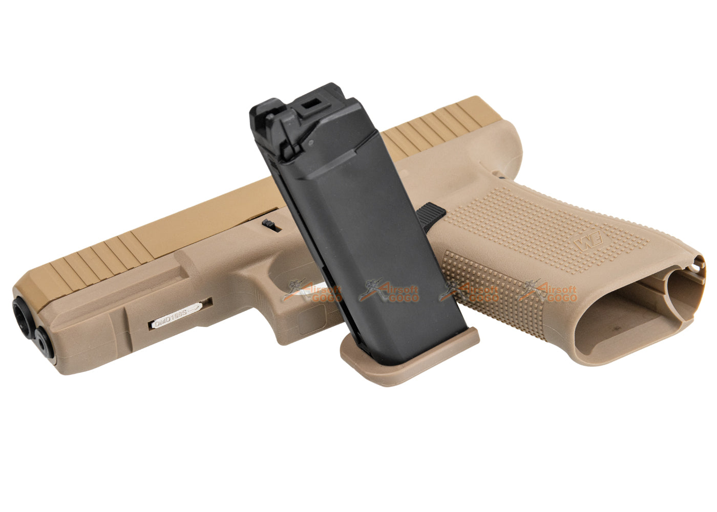 WE G17F GEN5 ガス ブローバック (タンカラー ) - AIRSOFT GOGO