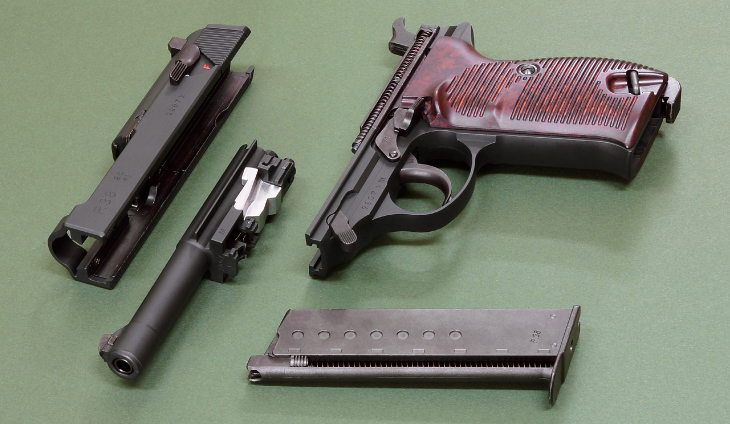 ルパン三世の愛銃【マルゼン】ワルサーP38（ac41）ガスブロ: ガスブロ