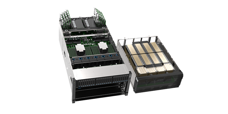 KR6288 | 6U 8 GPU AI Server - Aivres