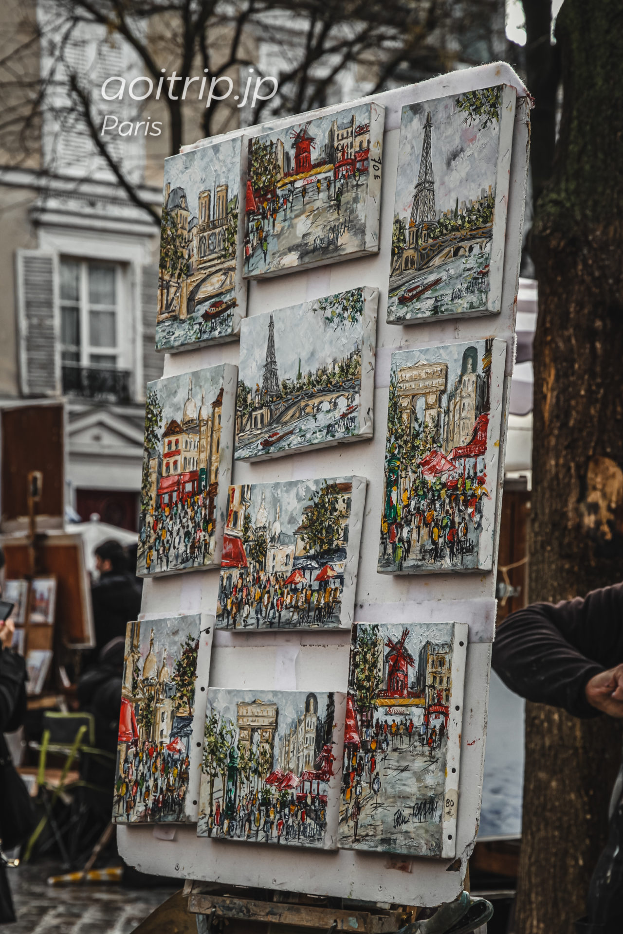 パリ・モンマルトルの丘 サクレクール寺院 | あおいとりっぷ