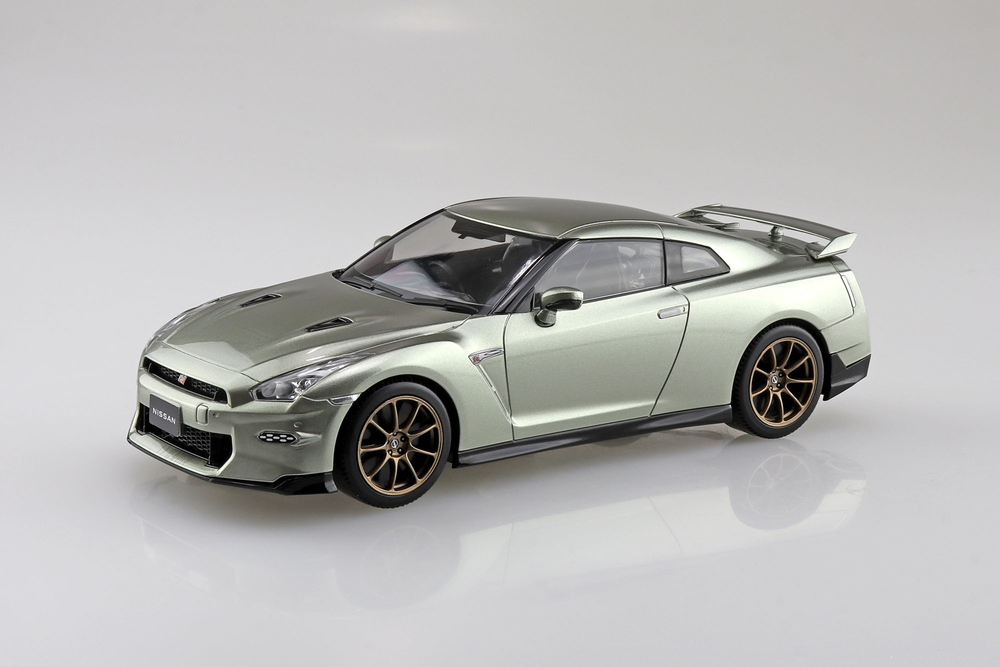 ニッサン R35 NISSAN GT-R 2024(ミレニアムジェイド) - AOSHIMA SCALE