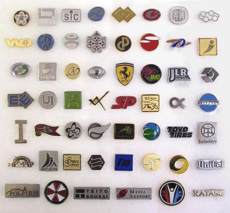 社章・ピンバッチ | 社章 ネームプレートは青谷製作所