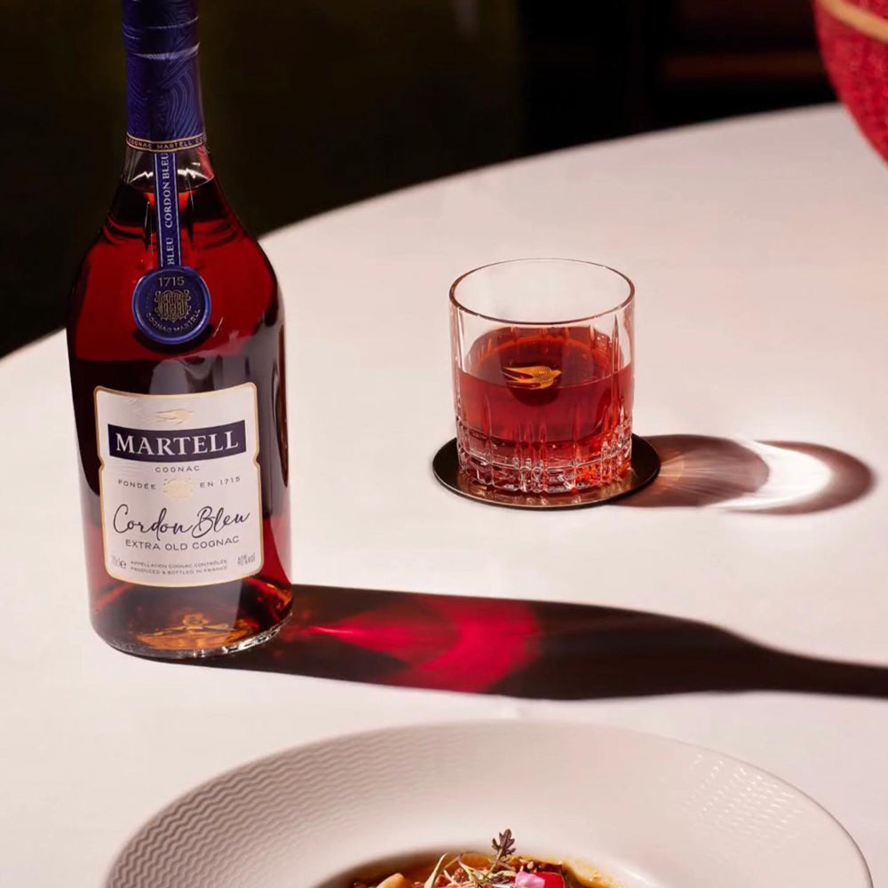 ギフトカード】1715年創業コニャック マーテル コルドンブルー 箱入
