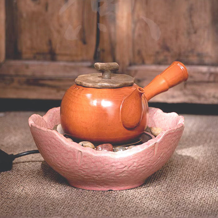 Vintage-Zen Electric Stove - Handmade Coarse Pottery Heater – amoyteas