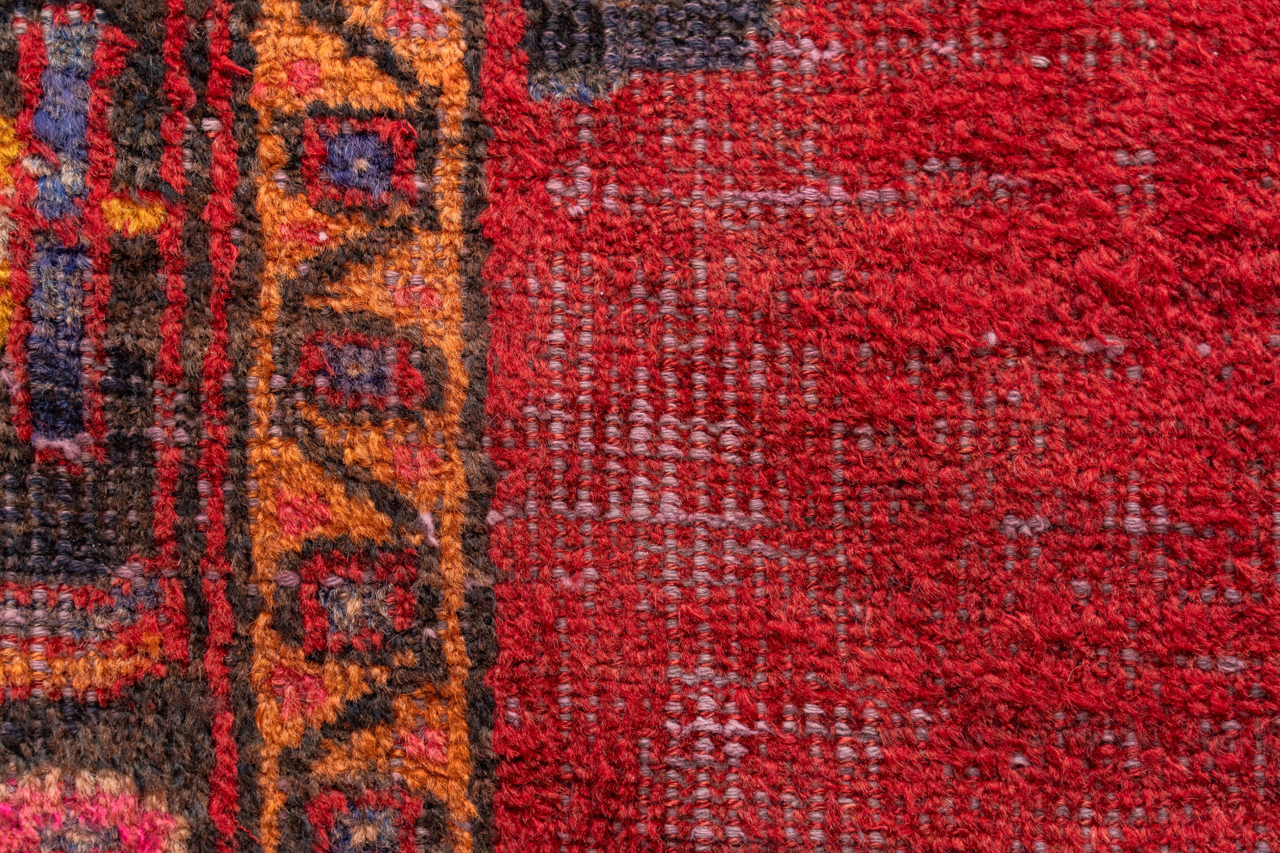 イラン産 1980年代 ヴィンテージラグ】ペルシャ絨毯 ヴィンテージラグ