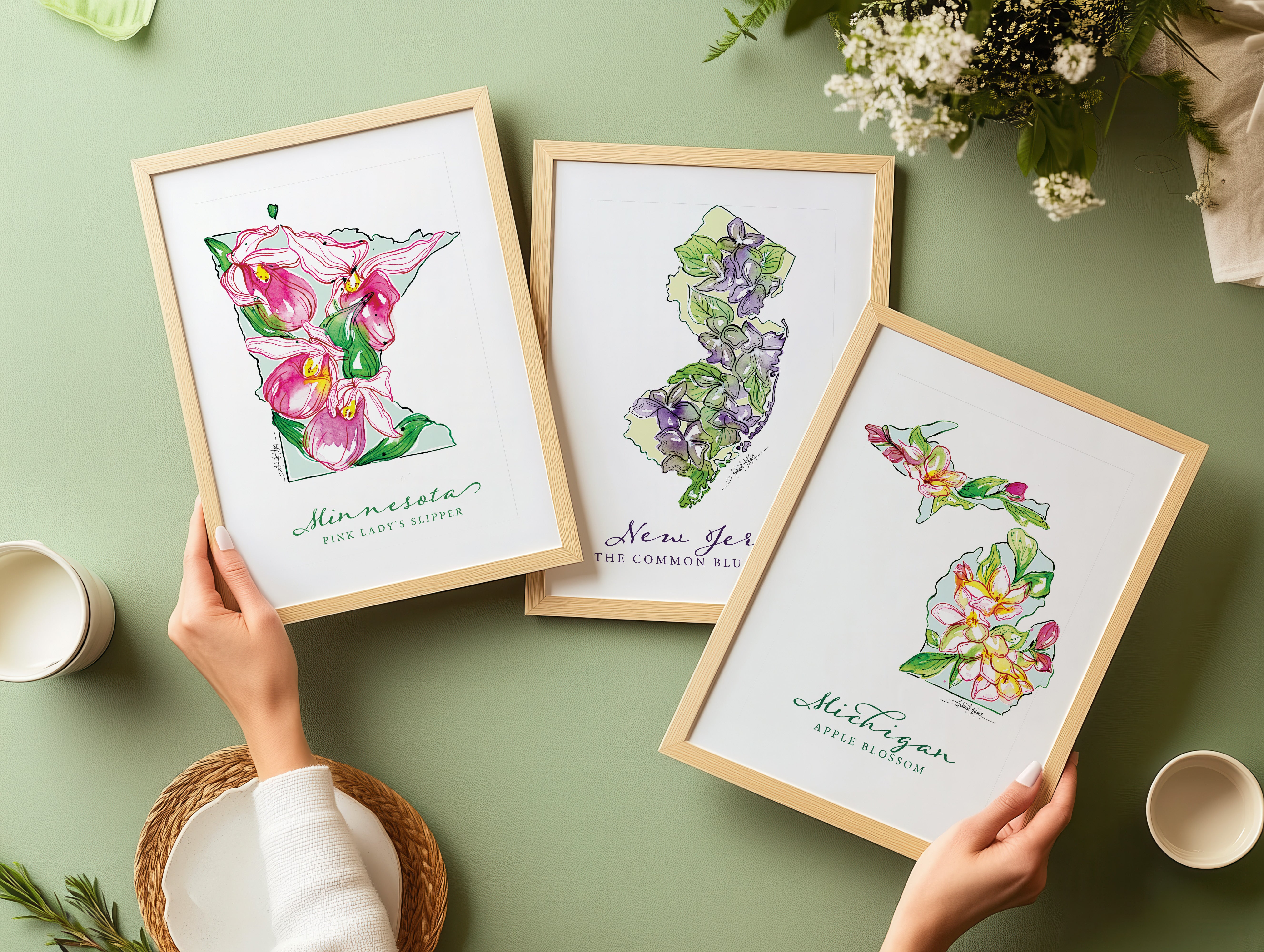 Florida Orange Blossom State Flower Fine Art Print – Amanda Klein