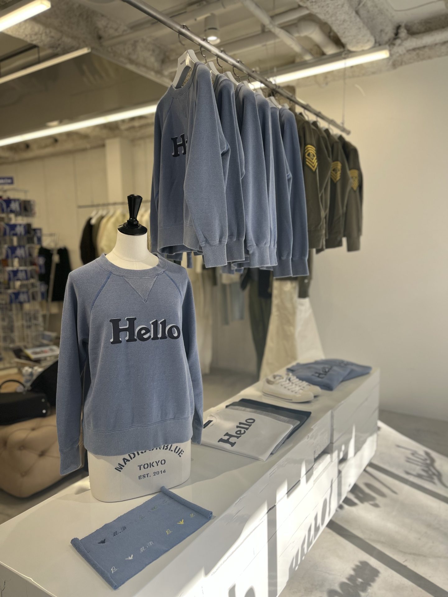 マディソンブルー】“somebody”が“my”になる、贅沢なスウェット by 大草