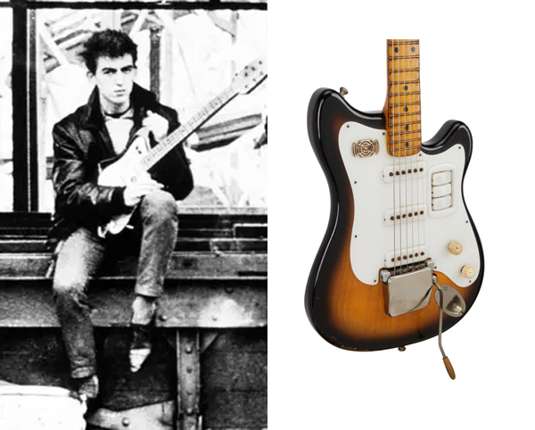 ビートルズ ジョージ・ハリスン直筆サイン入り リトグラフ 保存額装