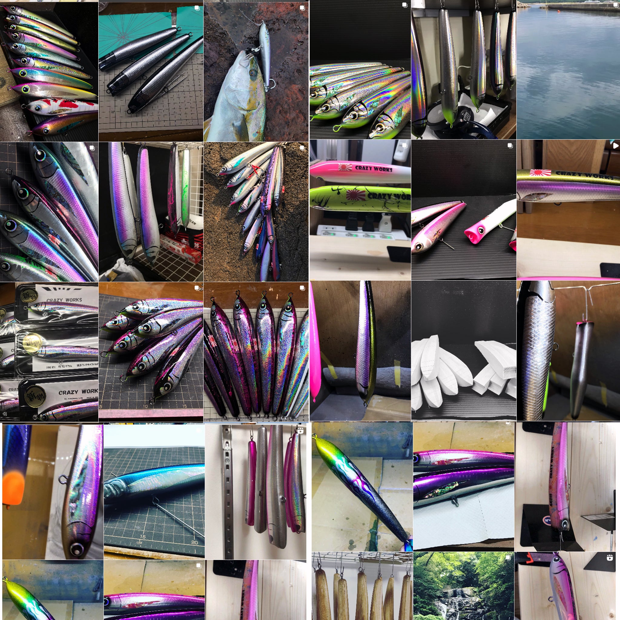 バベル 195 ウッドペンシル プラグ クレージーワークス CRAZY WORKS