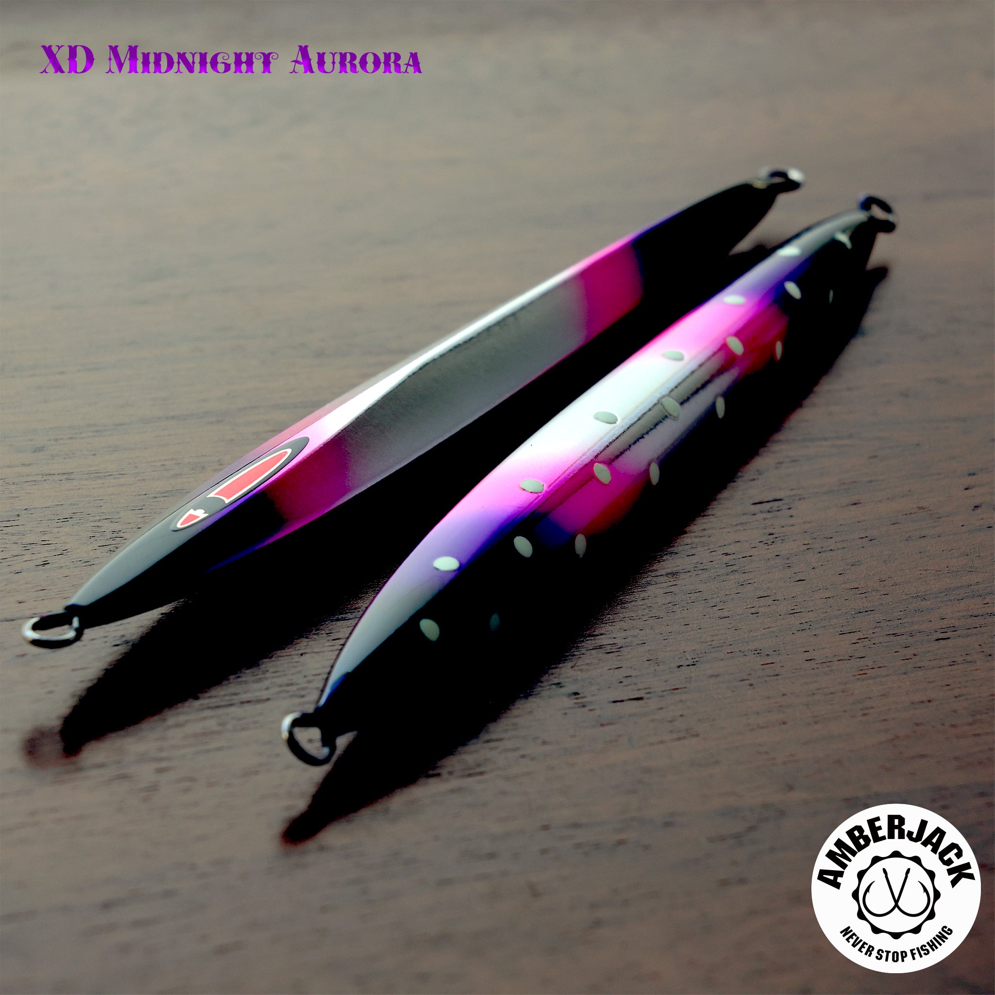 メサイアセミロング XDミッドナイトオーロラ / 裏ドットグロー シー