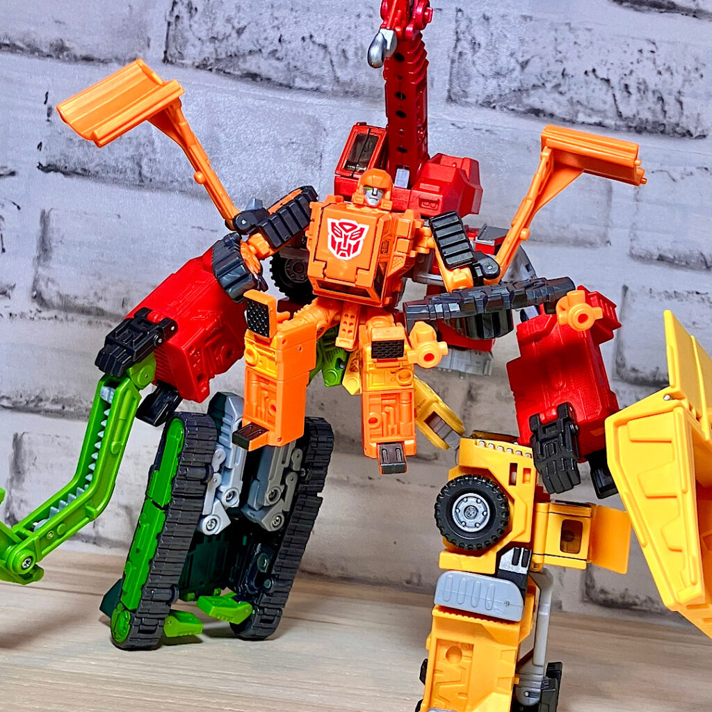 トランスフォーマーカーロボット C-022ビルドキング レビュー | Aoi