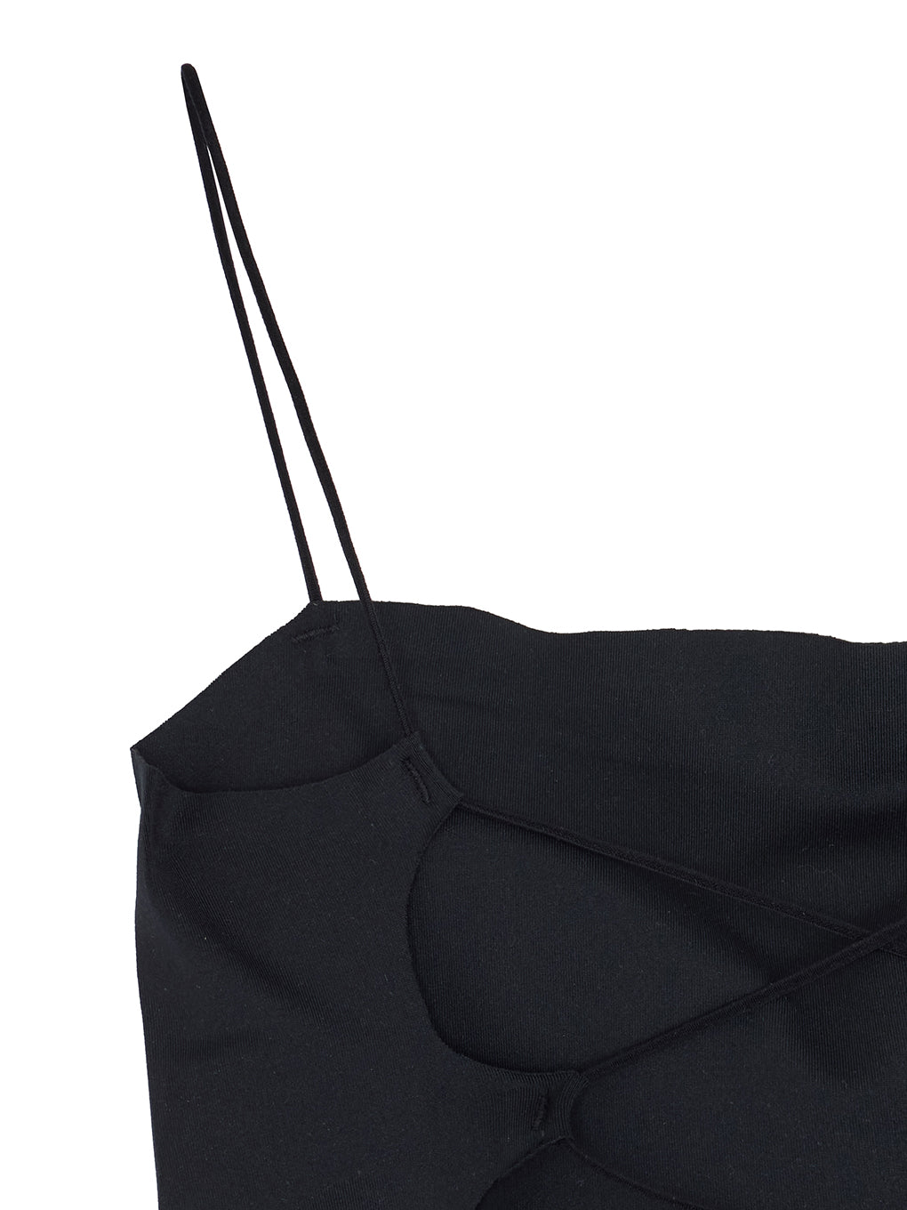 WAVE HEM BUSTIER TOP
