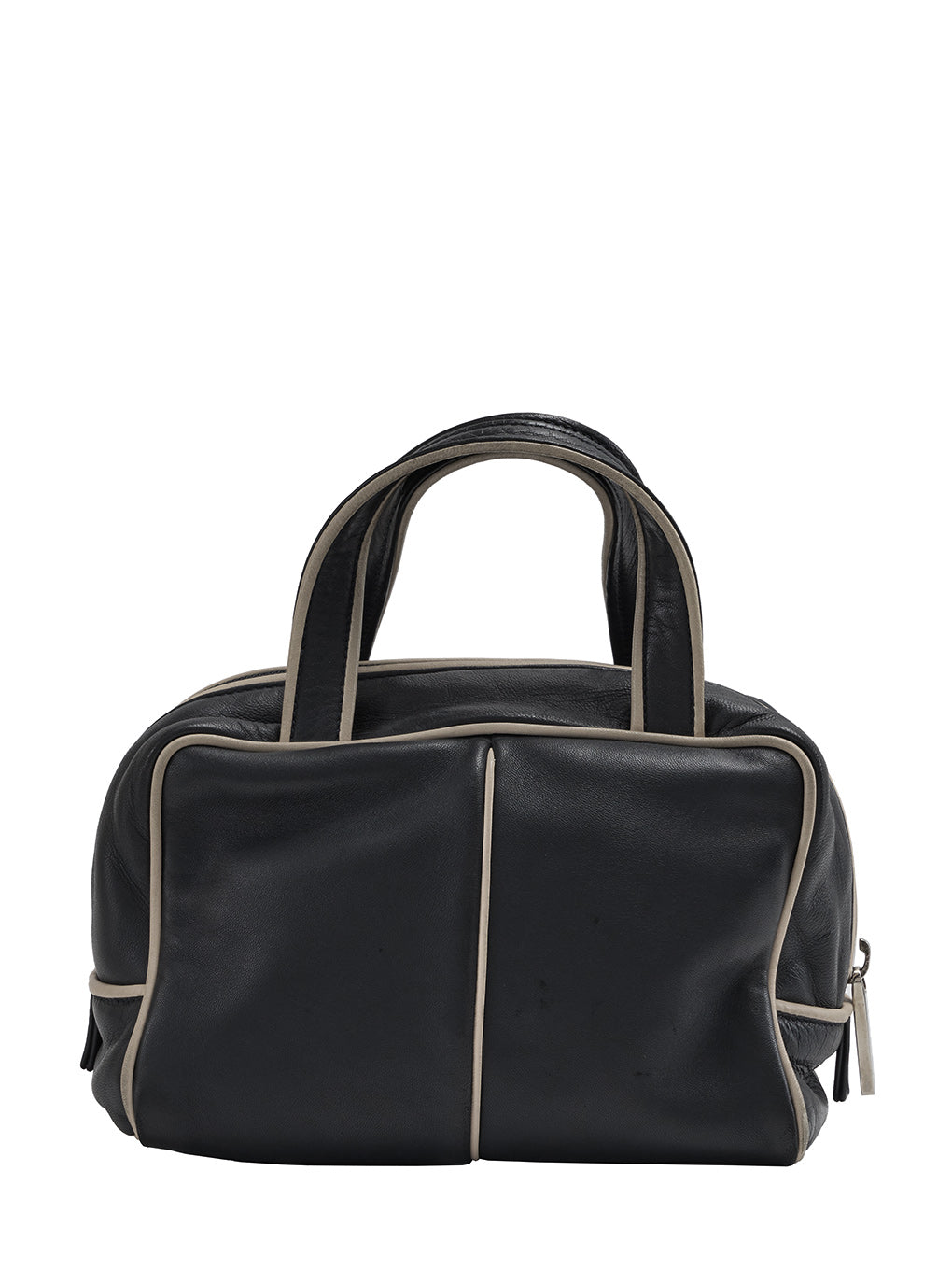 LOEWE ロゴ刻印ナッパレザーハンドバッグ