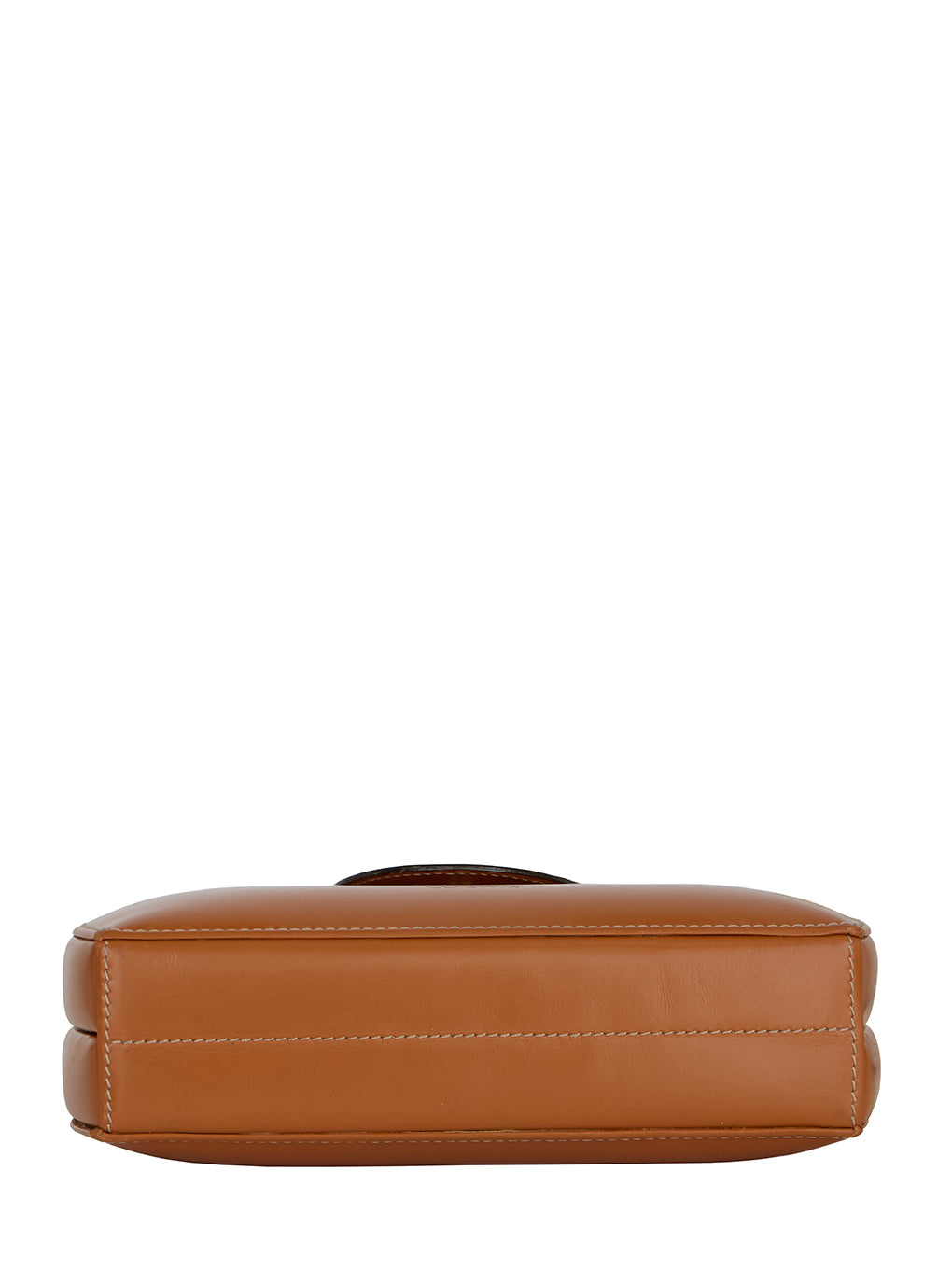 LOEWE ロゴ刻印カーフレザーショルダーバッグ