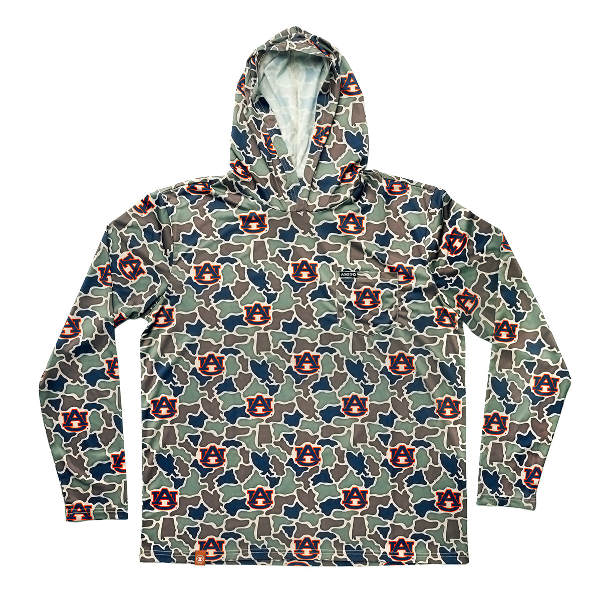 Auburn Camo - Sol Series Hoodie - Amigo Provisions Company