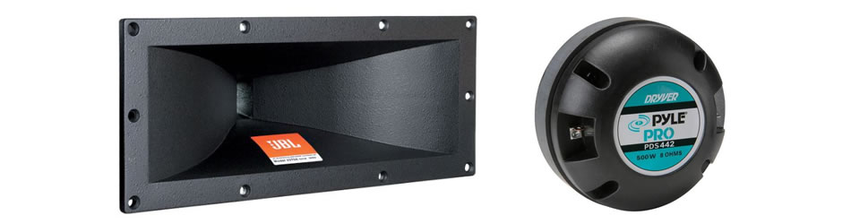 JBL 2370A Horn with Pyle PDS442 - AmpsLab-Spk