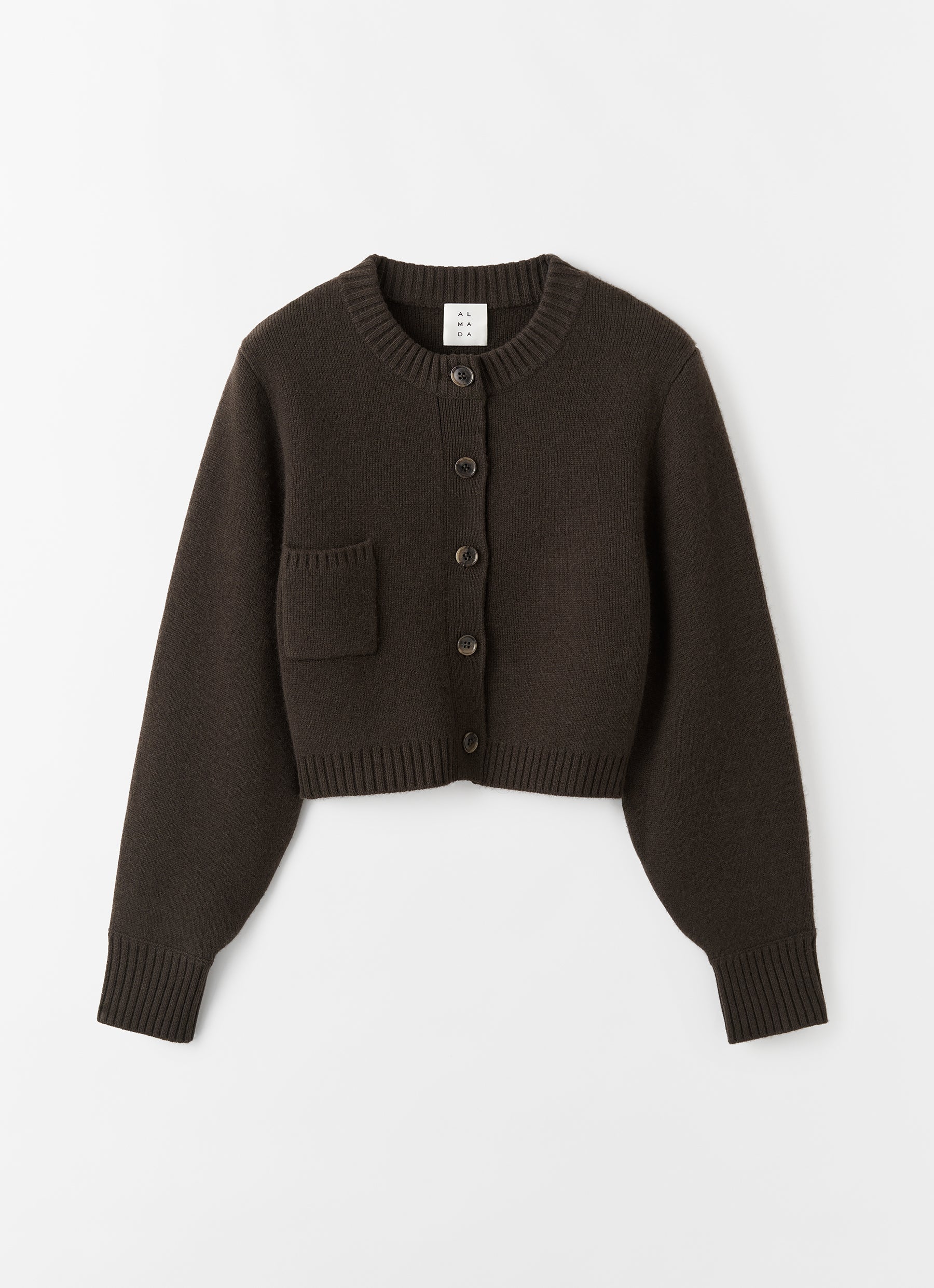 Zozo Cardigan, chocolate – ALMADA LABEL