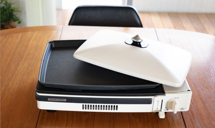 センゴクアラジン ポータブル ガス ホットプレート グラパン | ガス