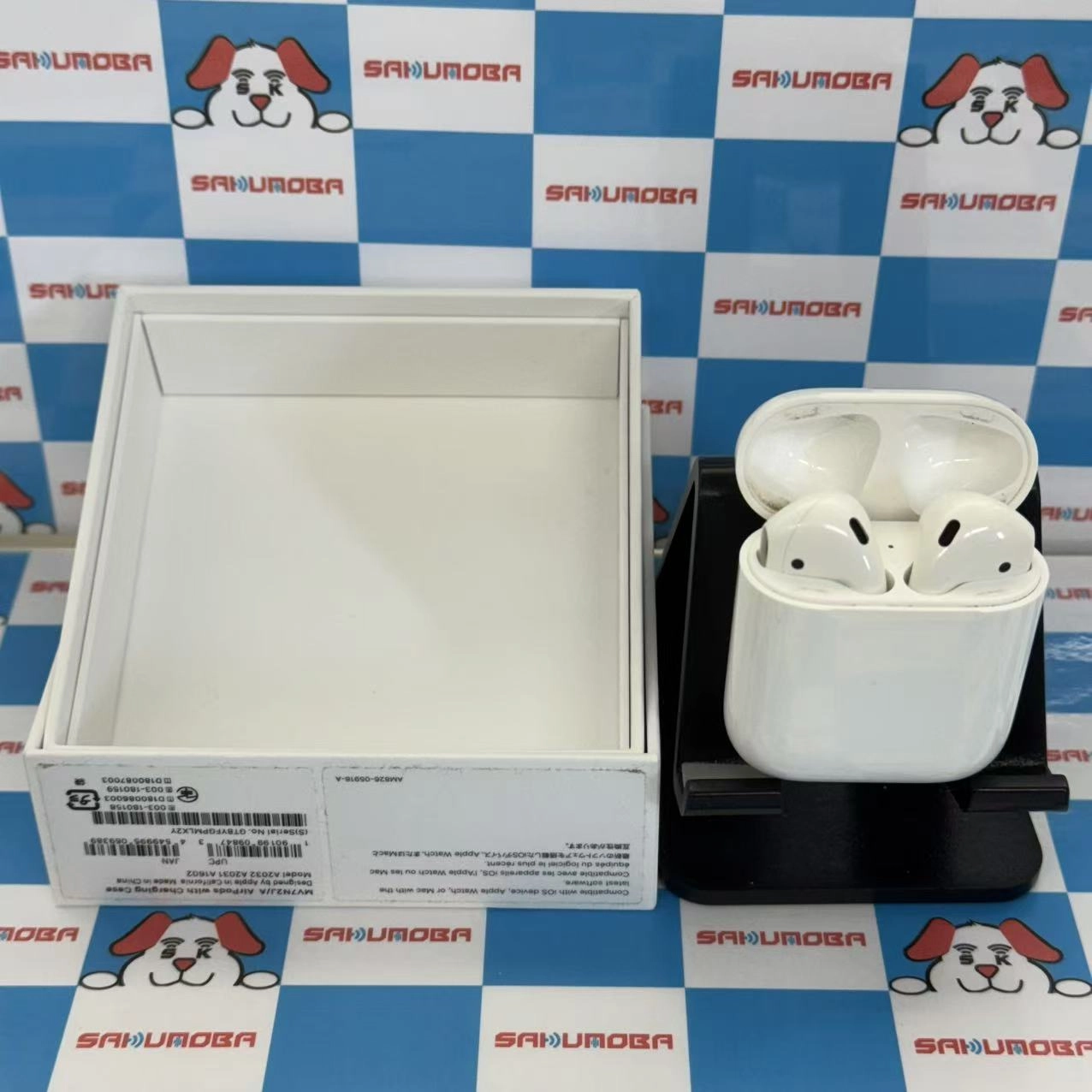 Apple AirPods 第2世代 with Charging Case MV7N2J/A A1602 ホワイト