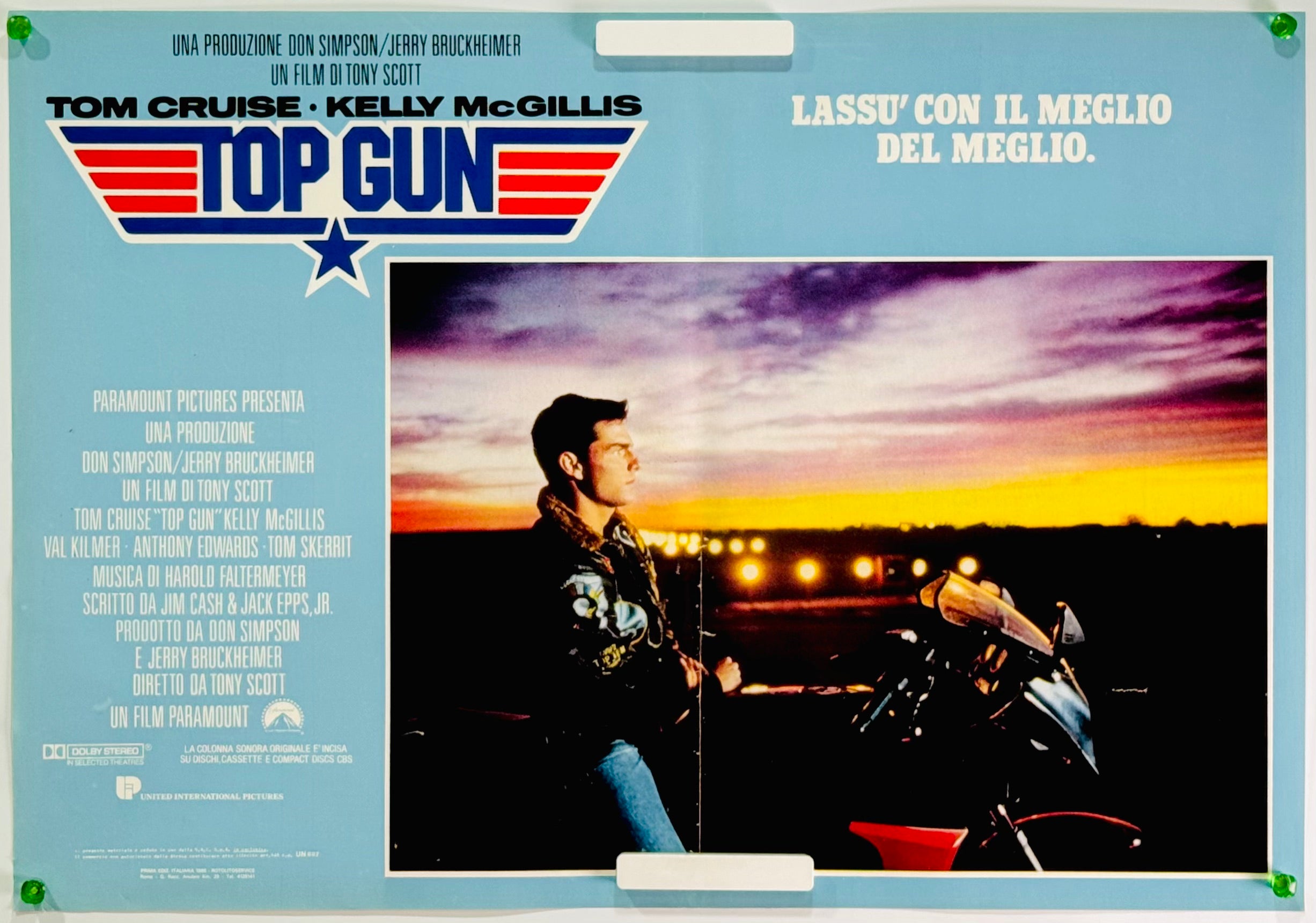 トップガン』 洋画 イタリア - 海外版映画ポスター専門店 - – Fine