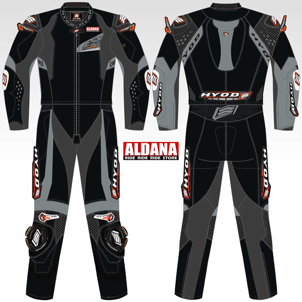 HYODレーシングレザースーツ オーダーメイド | ALDANA RIDE RIDE RIDE