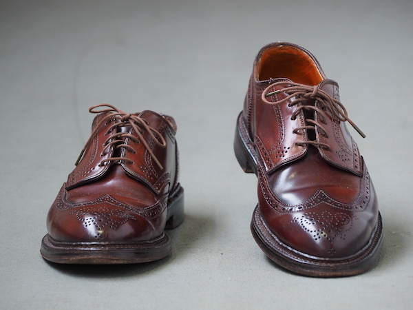 オールデン 2087 ダークバーガンディー コードバン ショートウィング