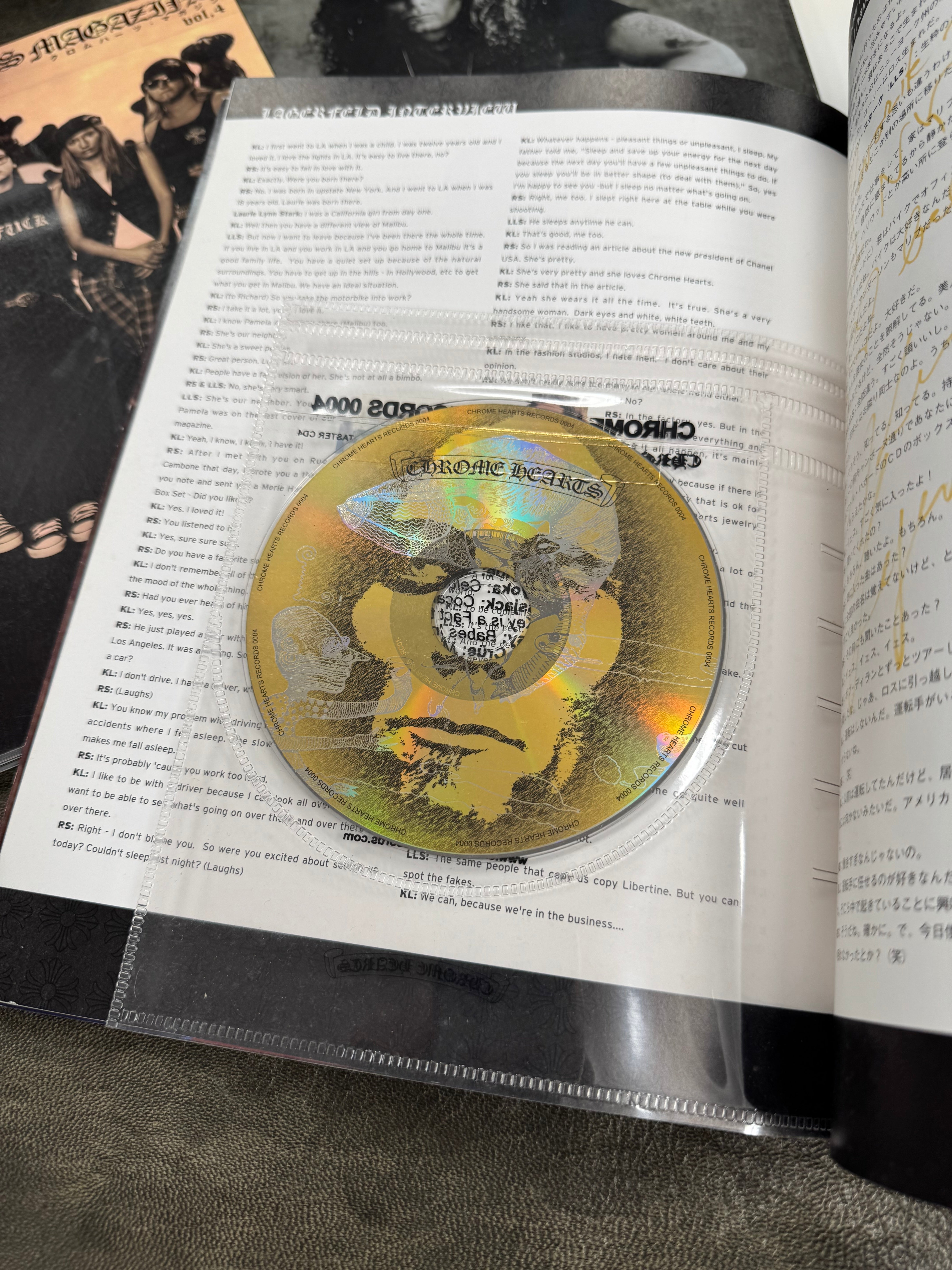 2000s Chrome Hearts 'Vol 6' Japan Exclusive Magazine – Alex Maxamenko