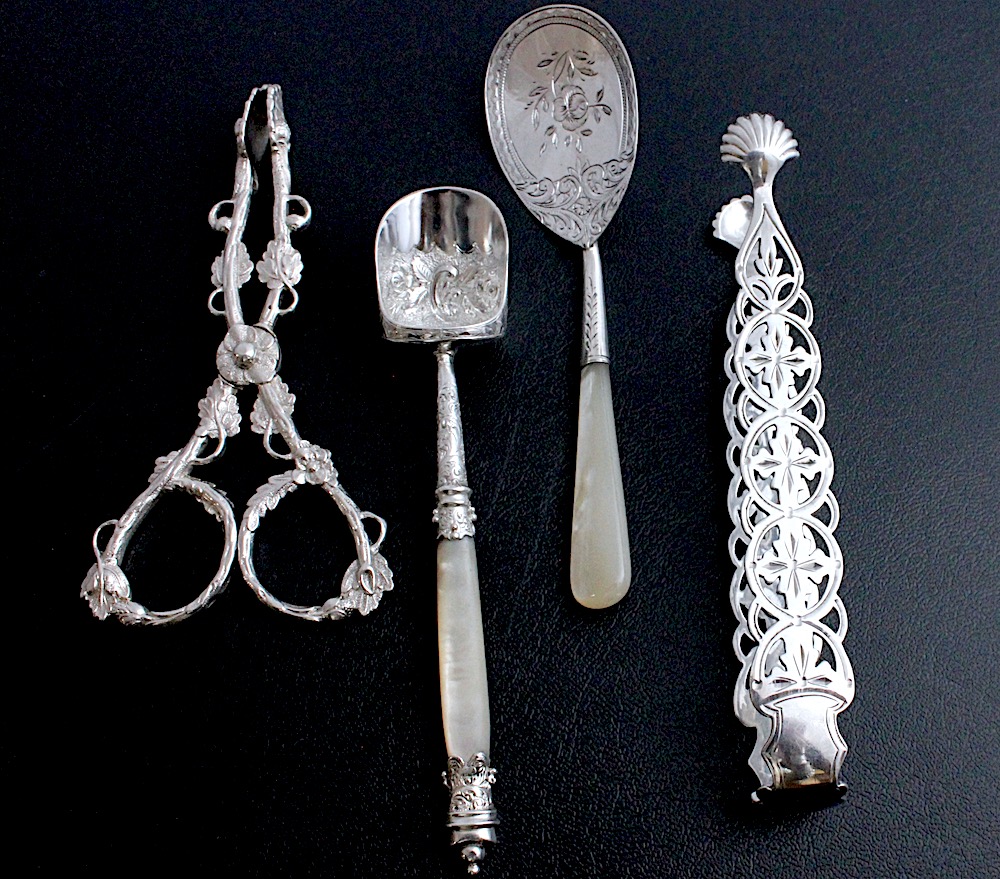 Sold : キャディスプーン白蝶貝 1900年 | アリスアンティークス