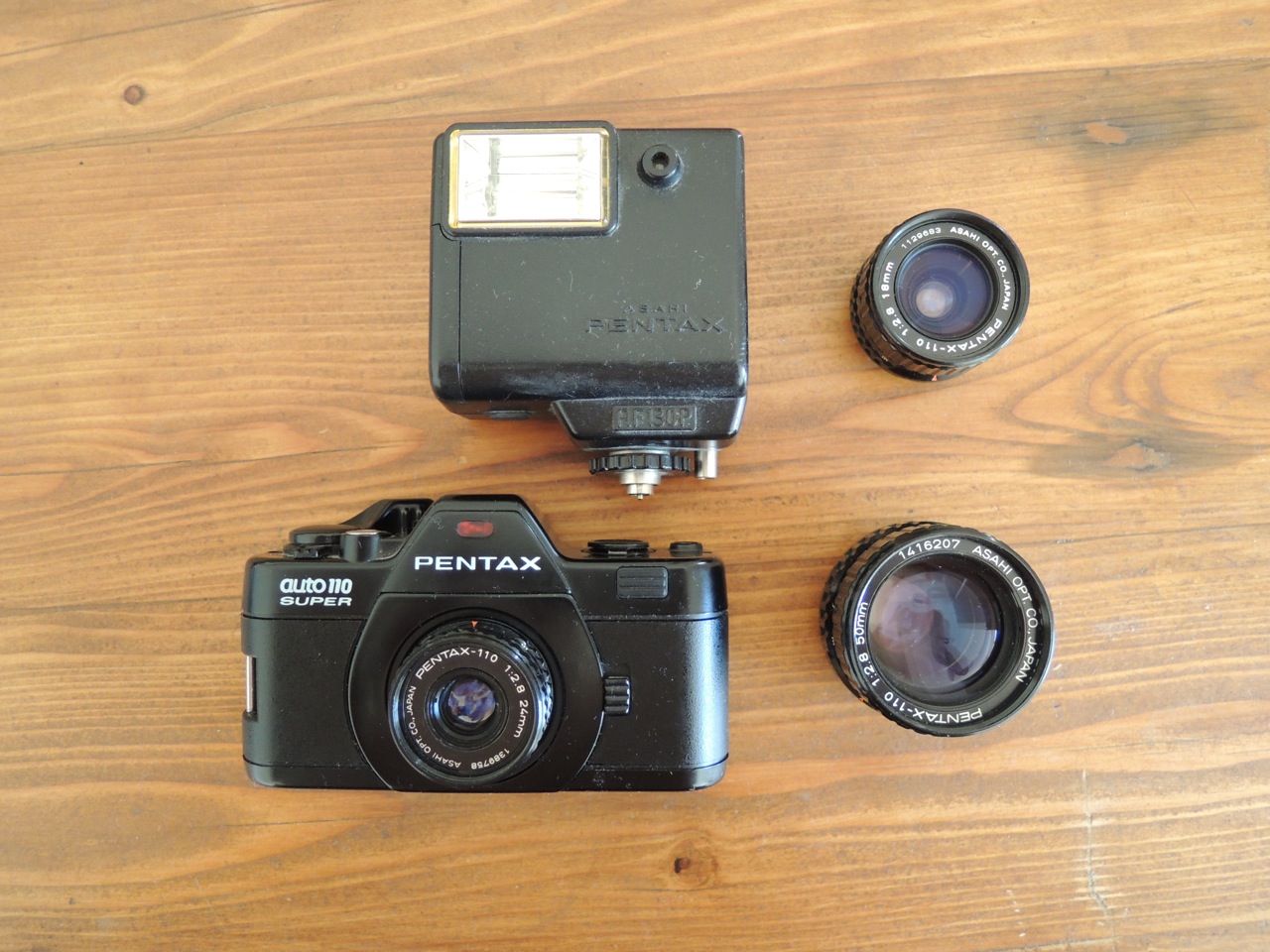 The Pentax auto 110 super – All my cameras