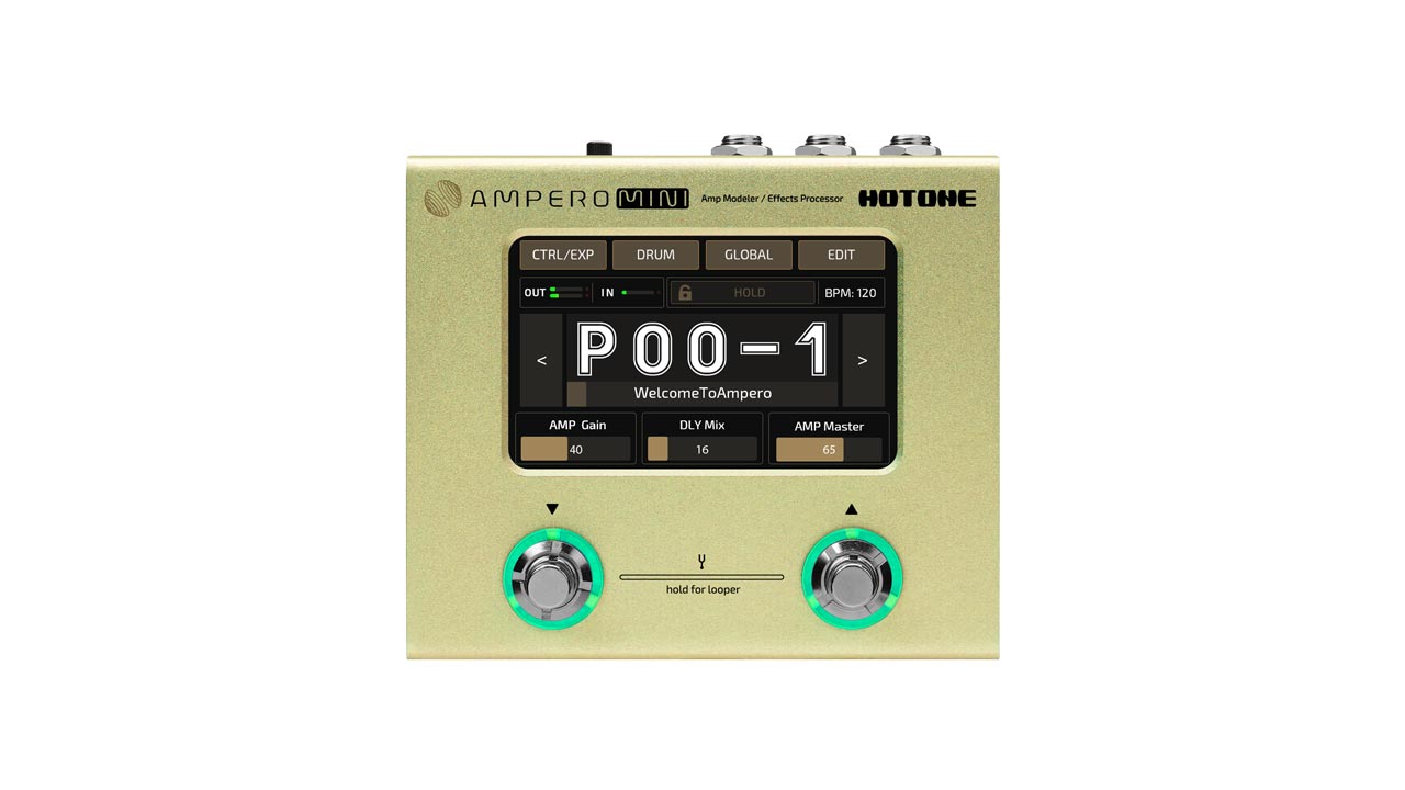 HOTONE | AMPERO Mini | マルチ・エフェクター | 製品情報