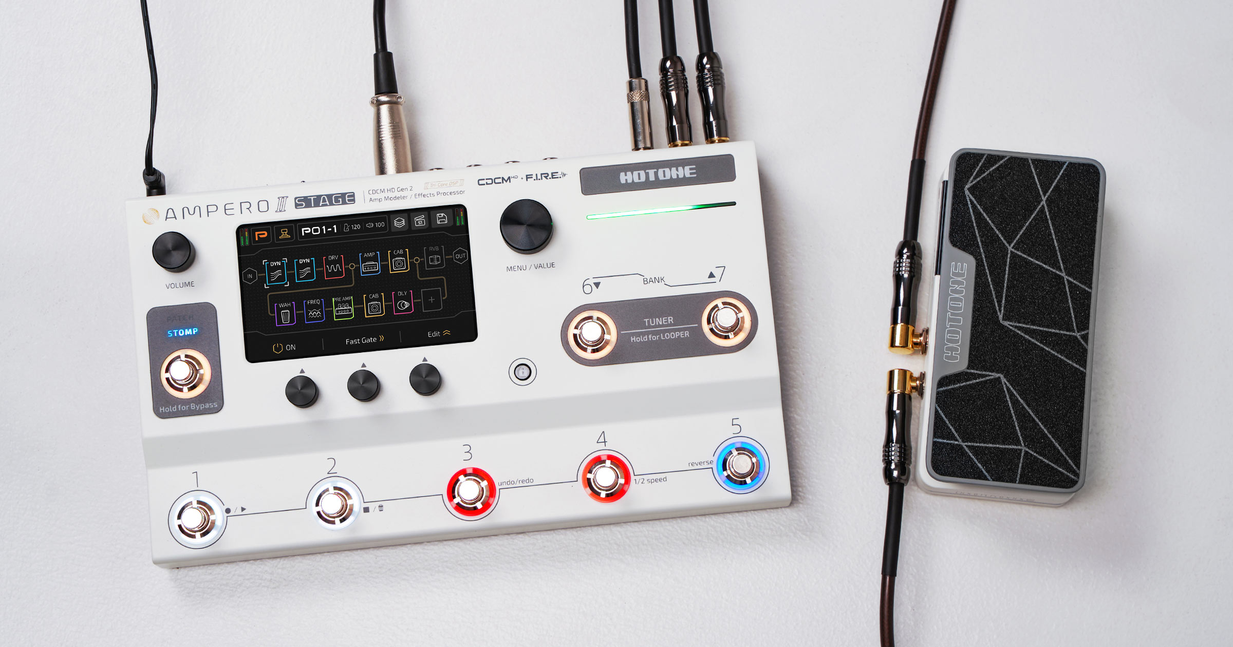 HOTONE | AMPERO Ⅱ PRESS | モメンタリー・フットスイッチ | 製品情報