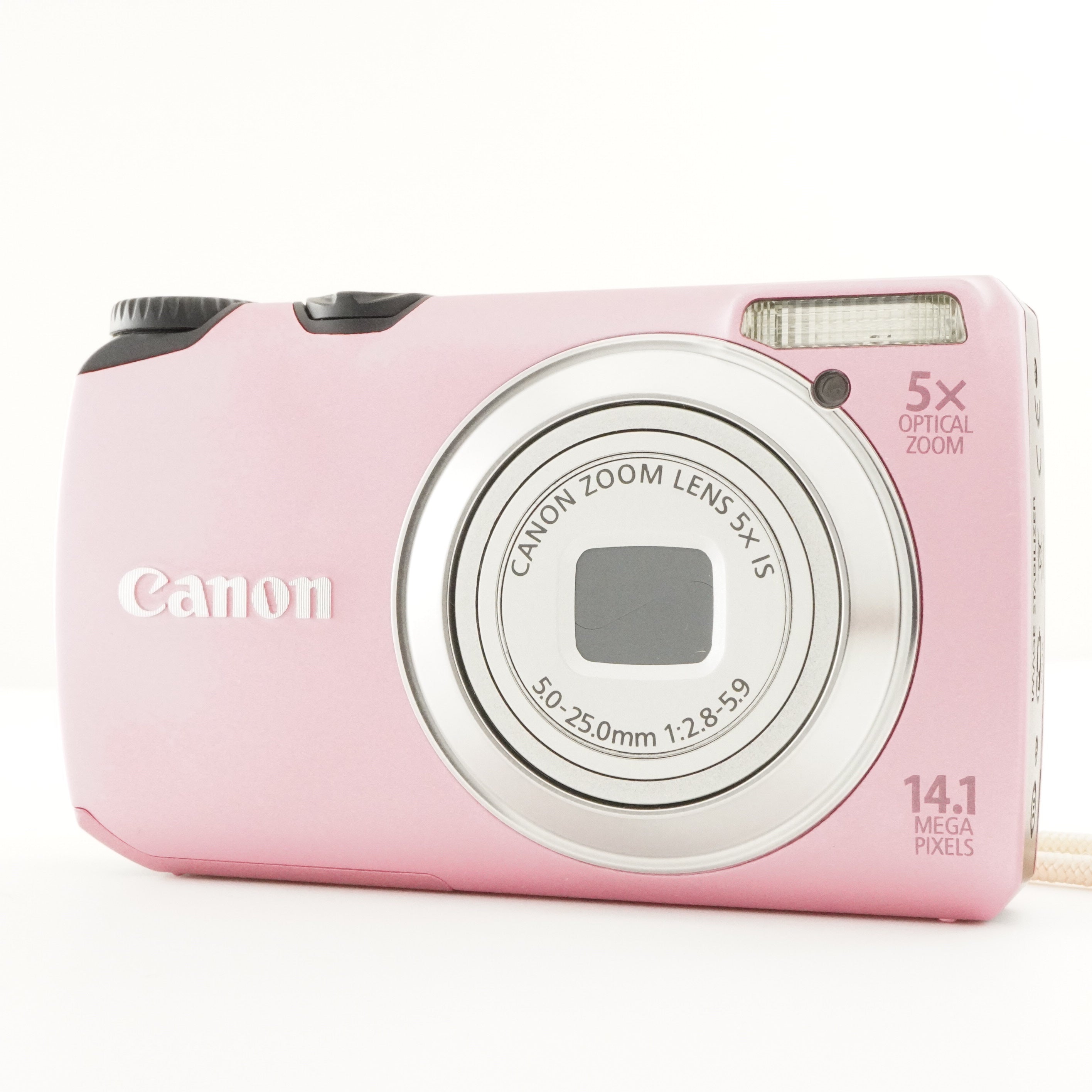 Canon PowerShot A3200 IS Pink In Box +4GB SDCard Digital Camera