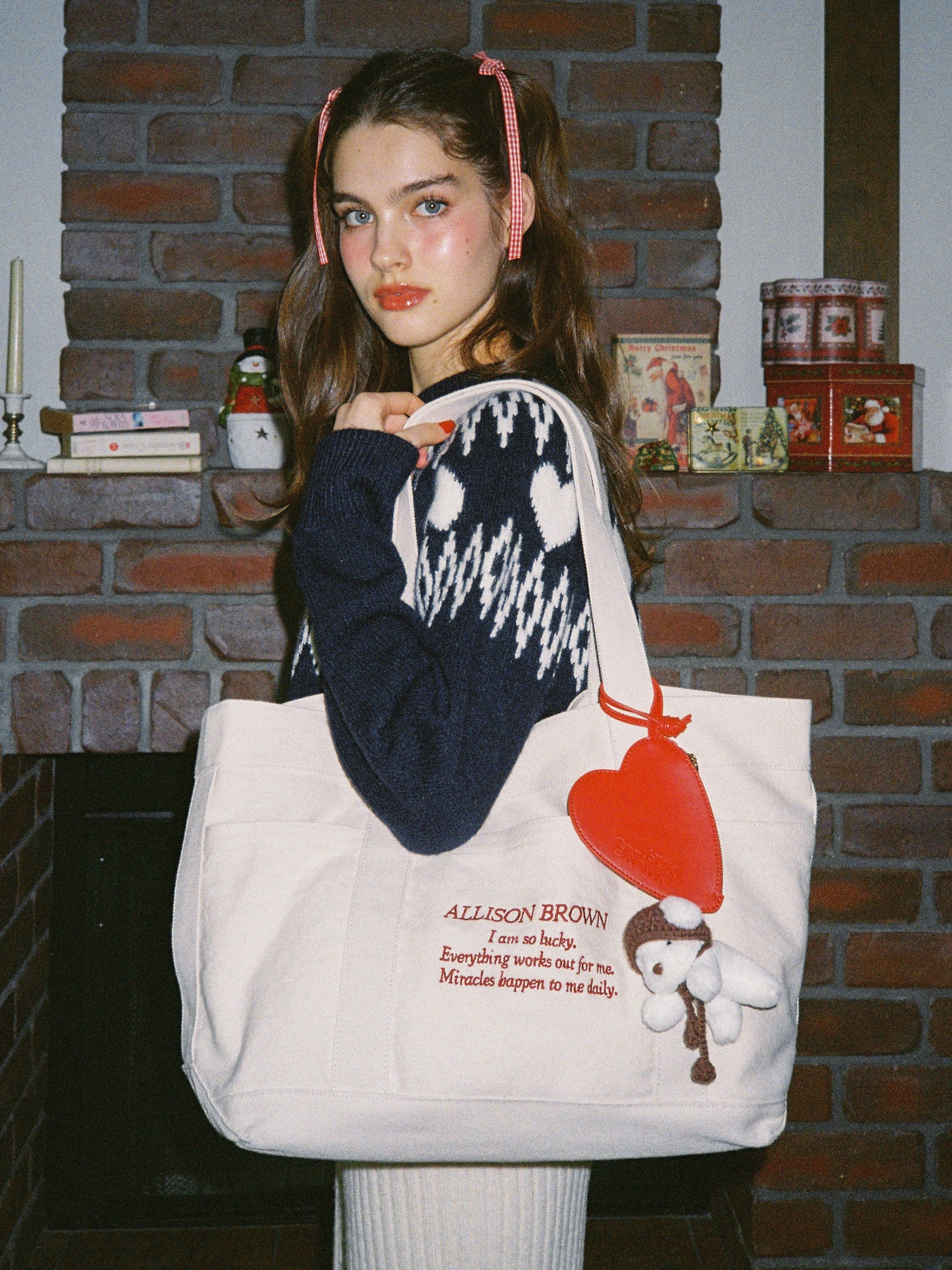 ALLISON BROWN Message Tote Bag – ALLISON BROWN