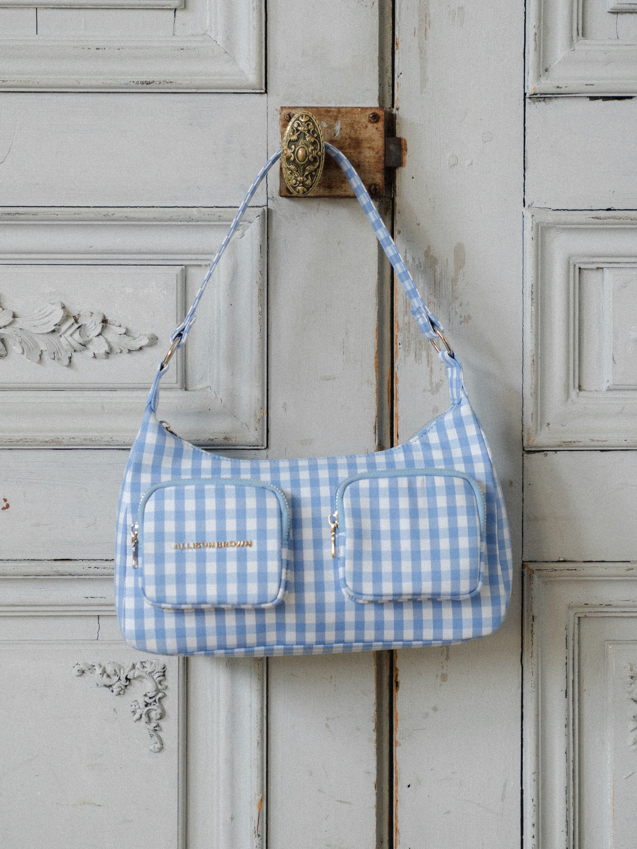 Everyday Ginghamcheck Shoulder Bag – ALLISON BROWN