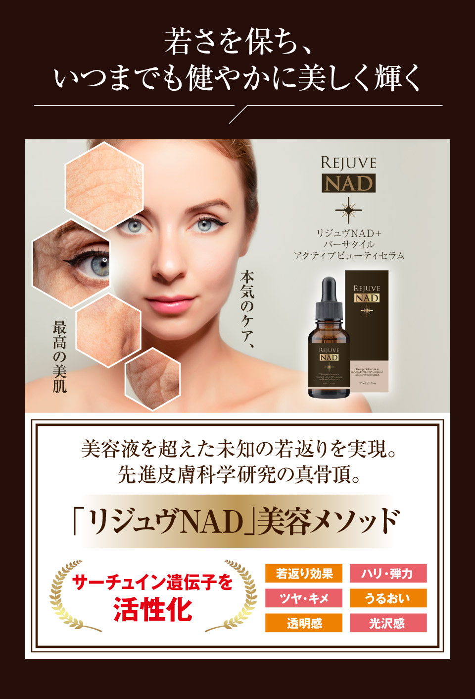リジュヴNAD+ バーサタイル アクティブビューティーセラム 全商品 アル