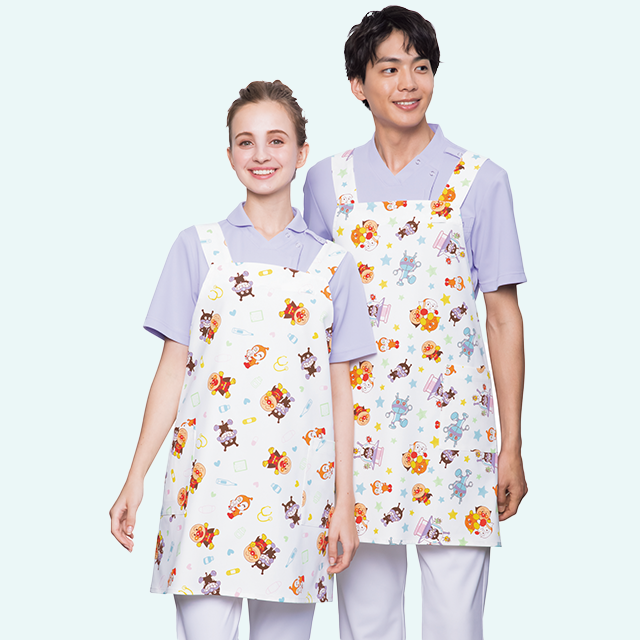 ANP918 プリントエプロン 商品詳細｜アルファユニ