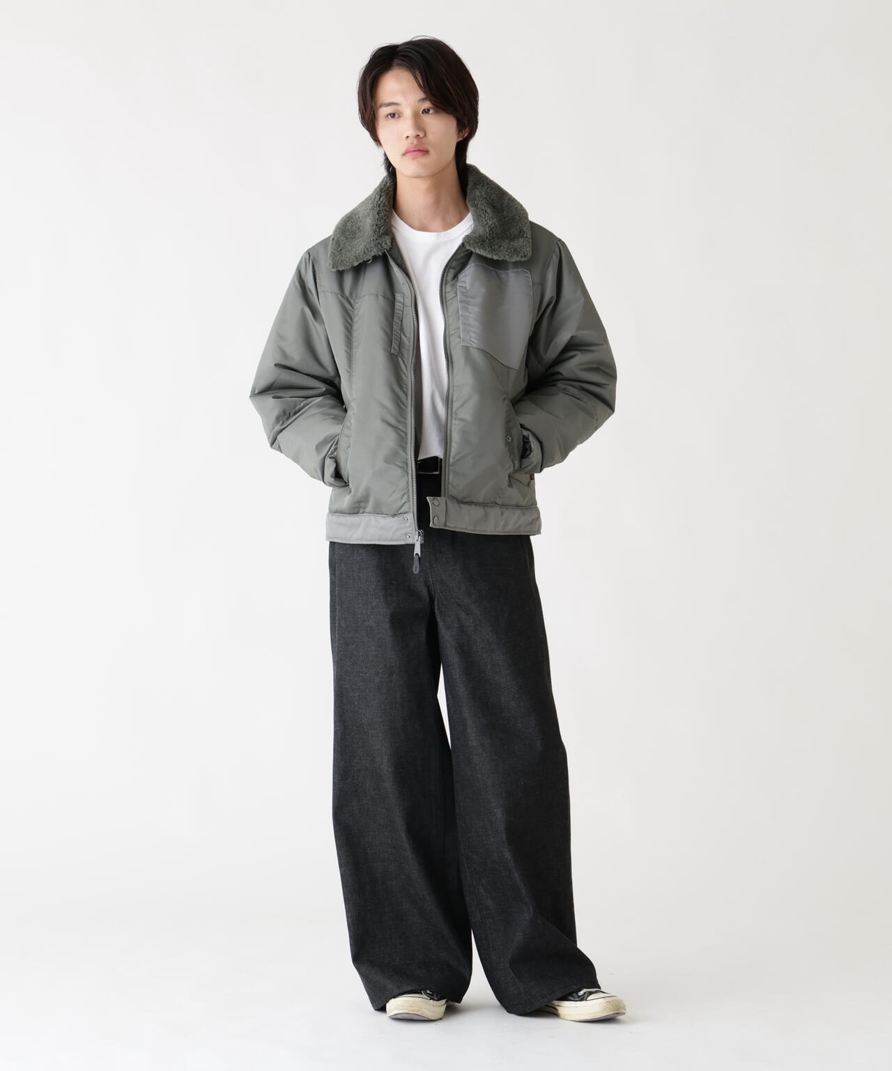 NYLON AVIATOR JACKET ｜アルファ インダストリーズ