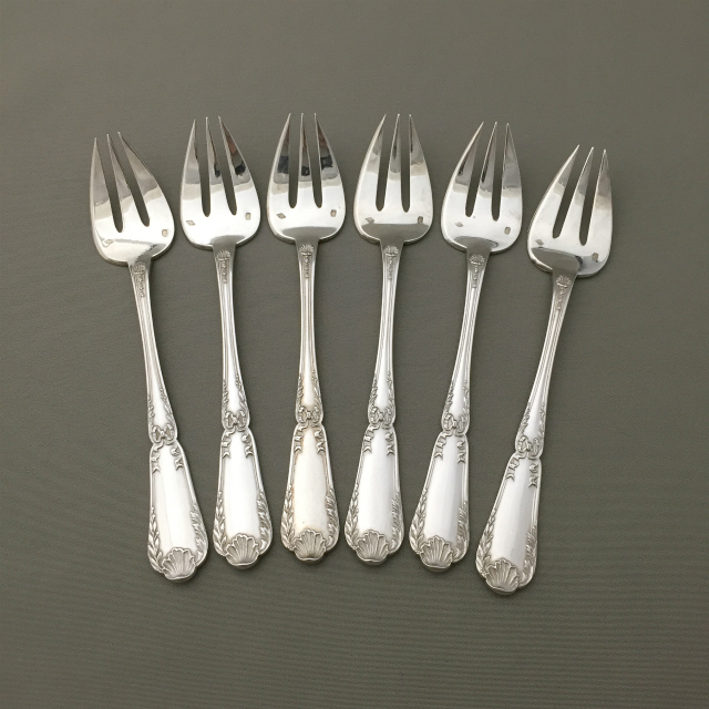 0xKenPuiforcatピュイフォルカフォークナイフシルバープレート銀