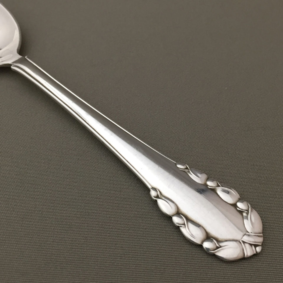 ジョージ・ジェンセン「”Rose” コーヒースプーン 長さ10.5cm