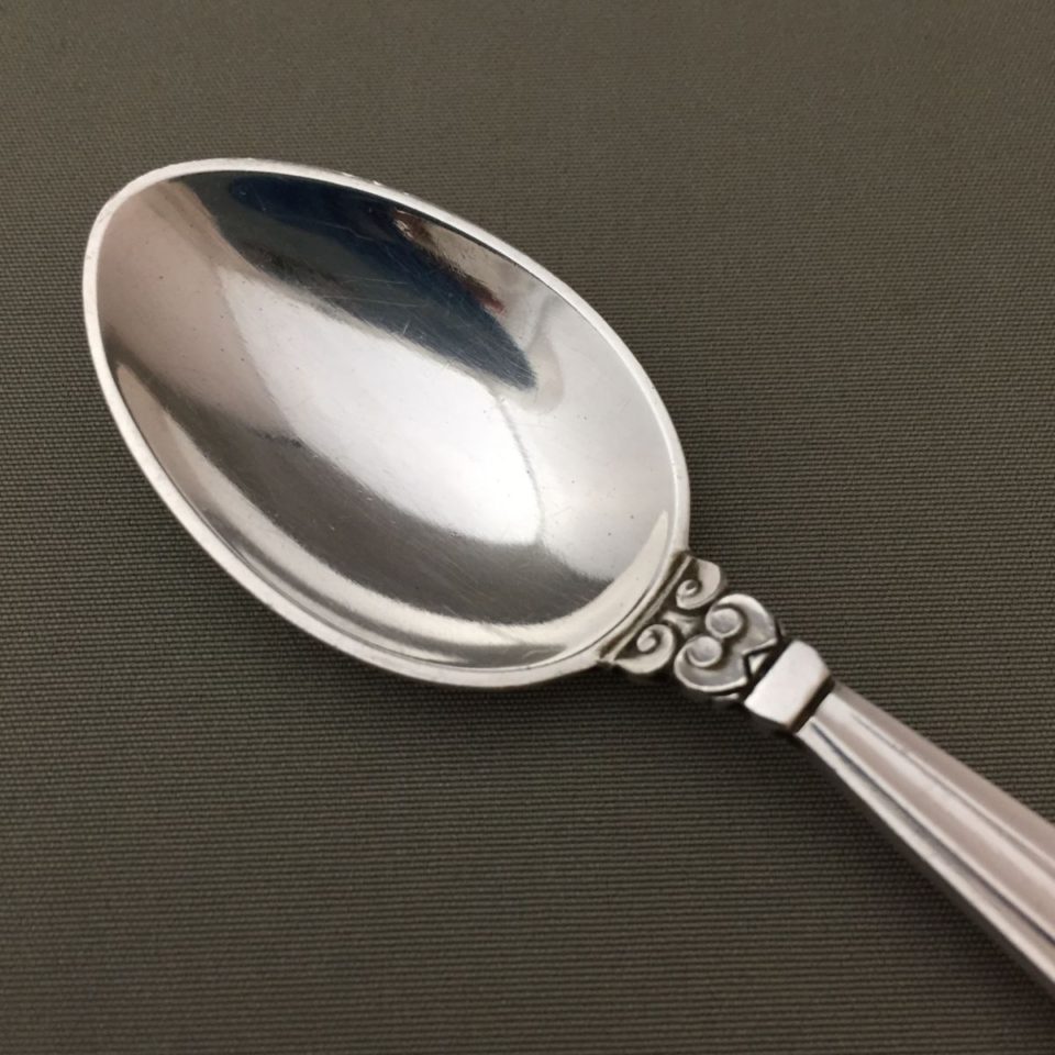 ジョージ・ジェンセン「“Acorn” コーヒースプーン 長さ11cm