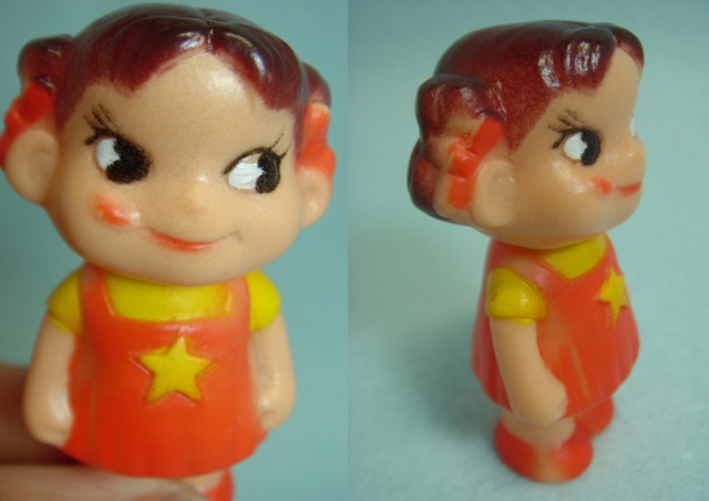 300体限定】 16日まで出品 ペコちゃん 星 ソフビ 星ペコ 300体限定