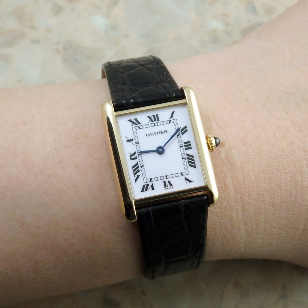 カルティエ タンクルイ CARTIER LM 78086 | アンティーク時計の販売