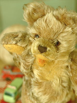 アンティークベア HERMANN ネコ ぬいぐるみ ヘルマン ドイツ 20180515