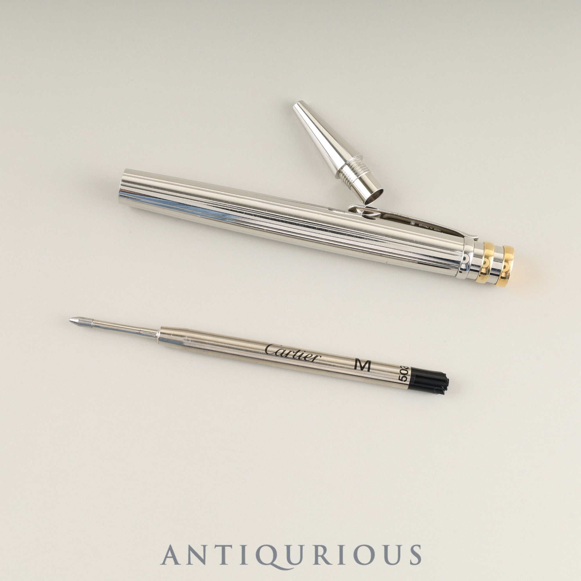 カルティエ トリニティ ボールペン メタル/GP ツイスト式 未使用純正